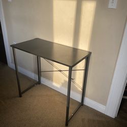 Small Modern Black Computer Desk 