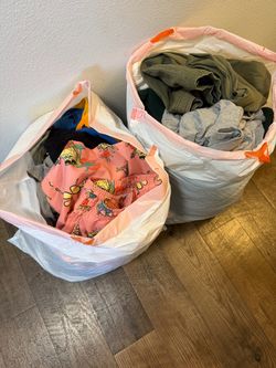 Youth Boy/Men Mixed Clothing Lot – Two Large Bags