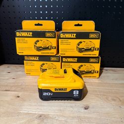 DEWALT 20V MAX Lithium-Ion 8.0ah Battery