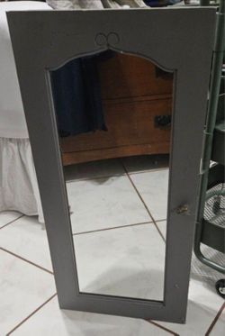 Jewelry Cabinet With Mirror