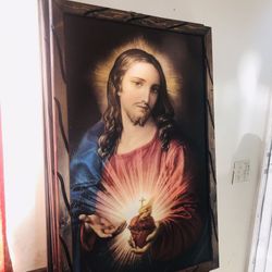Cuadro de sagrado corazón