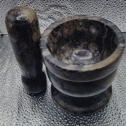 Mortar And Pestle Orthoceras 