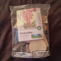 3/$10 🌟 NEW Lowe's DIY Kids Workshop Trinket Box Project May 2025
