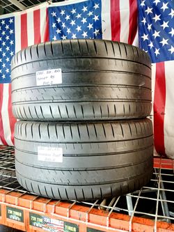 ⭐️ 285/35ZR20 USED TIRES MICHELIN PILOT SPORT 4S MAX PERFORMANCE SUMMER 285 35 20 