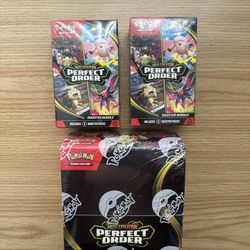 Pokemon Perfect Order Booster Box / Bundles