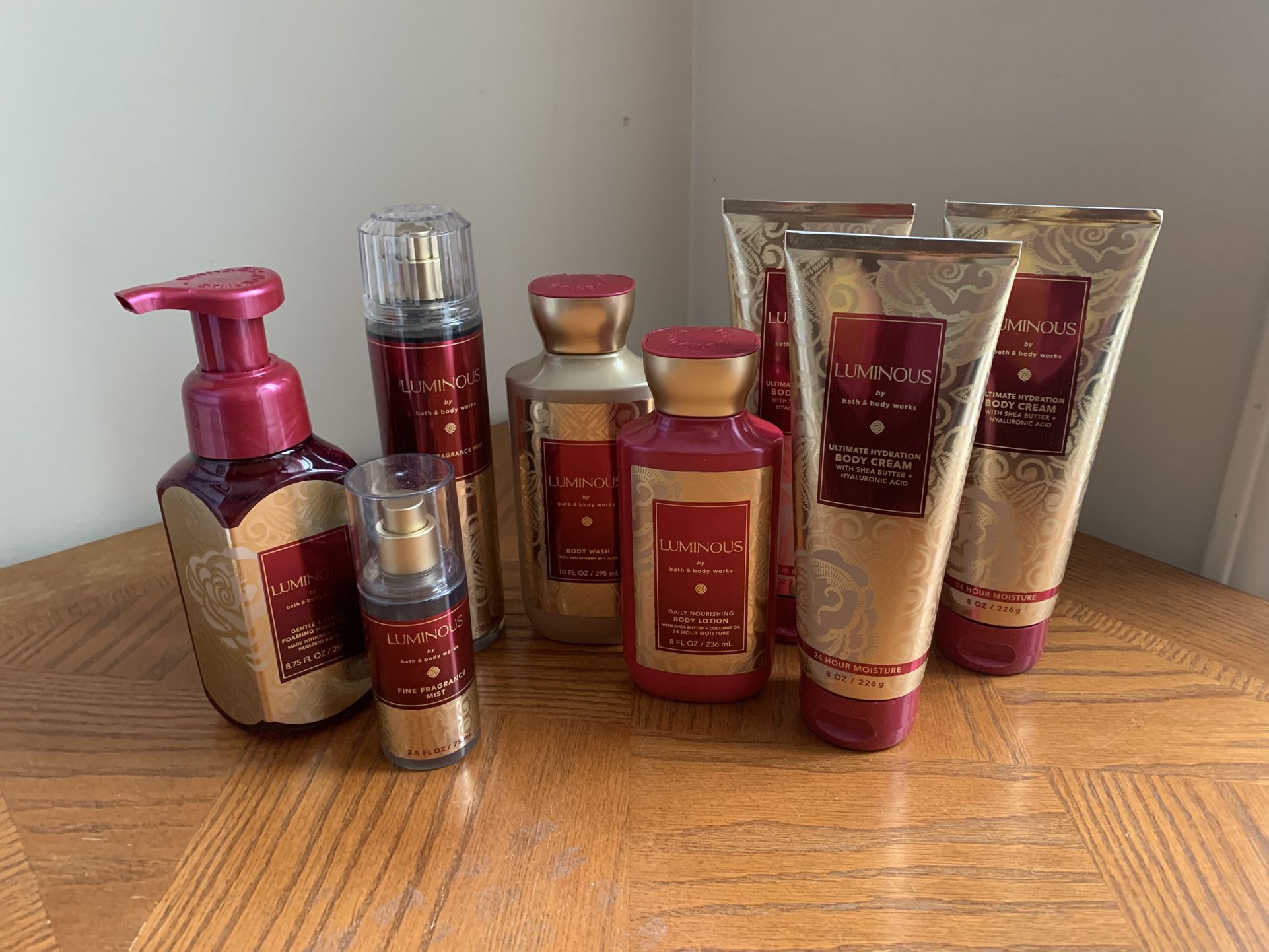 Luminous Bath and Body Entire Set