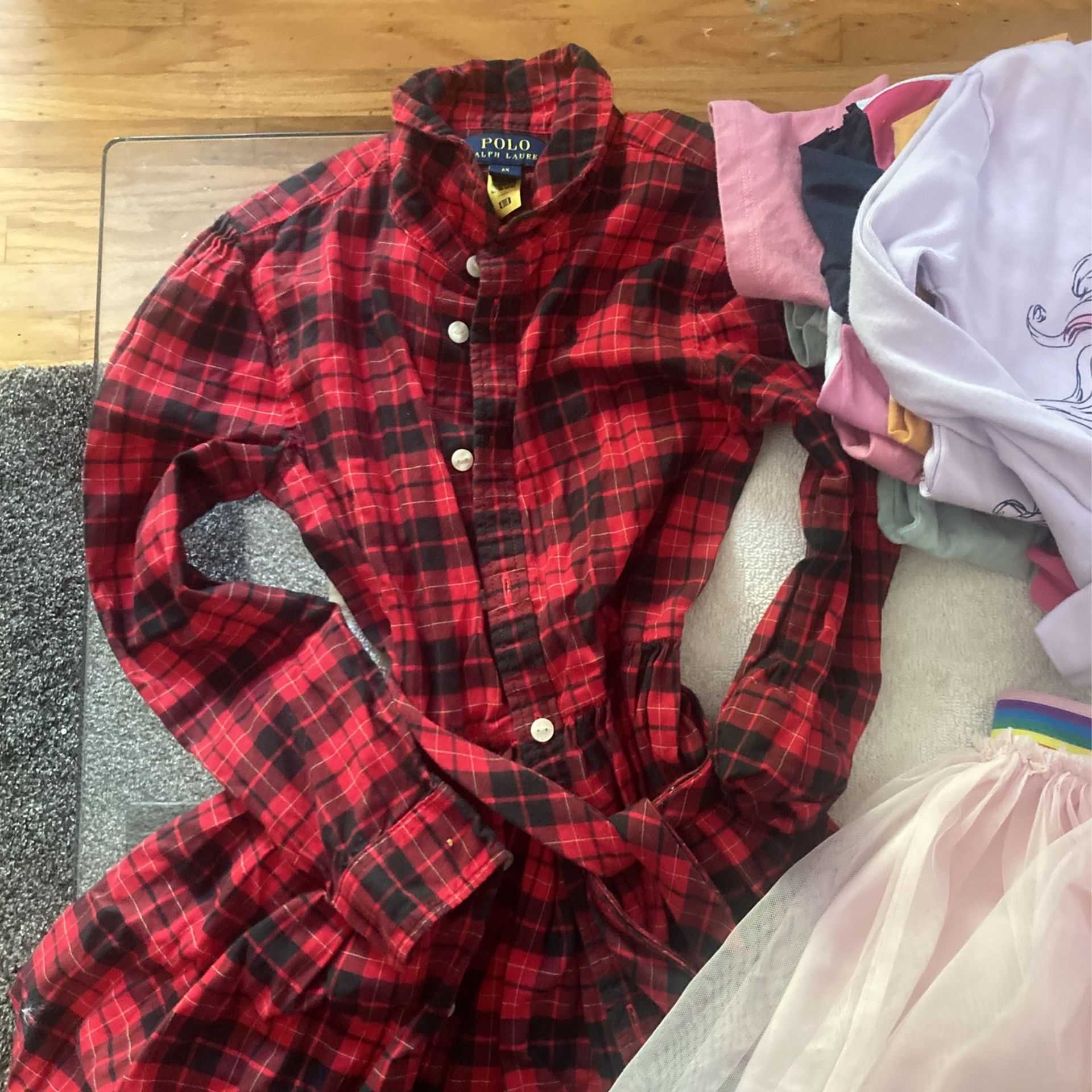 Girls Clothes Pj  And Backpack.