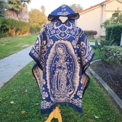 Gaban, Poncho Rustico De La Virgen De Guadalupe, Xmas Gifts 