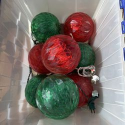 Vintage Christmas Sphere 