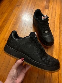 Nike Air Force 1 Low ’07 LV8 Black Croc Gum - Size 9