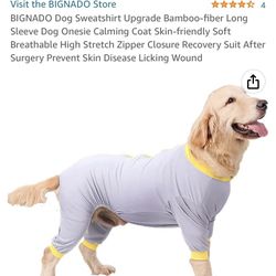 Dog After Surgery Suit size XL But Fits Like M