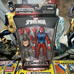 Marvel Legends Scarlet Spider-Man Rhino BAF