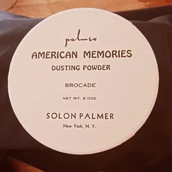 Solon Palmer American Memories Dusting Powder Brocade