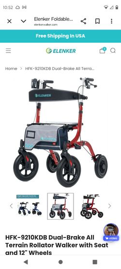 ELENKER ROLLATER WALKER