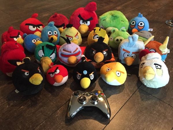 angry birds plush for sale