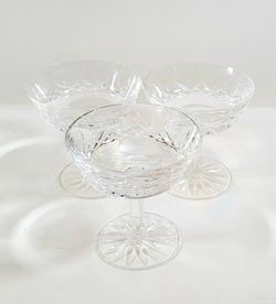 Set of 3 Waterford Lismore Essence Sherbet/Cocktail