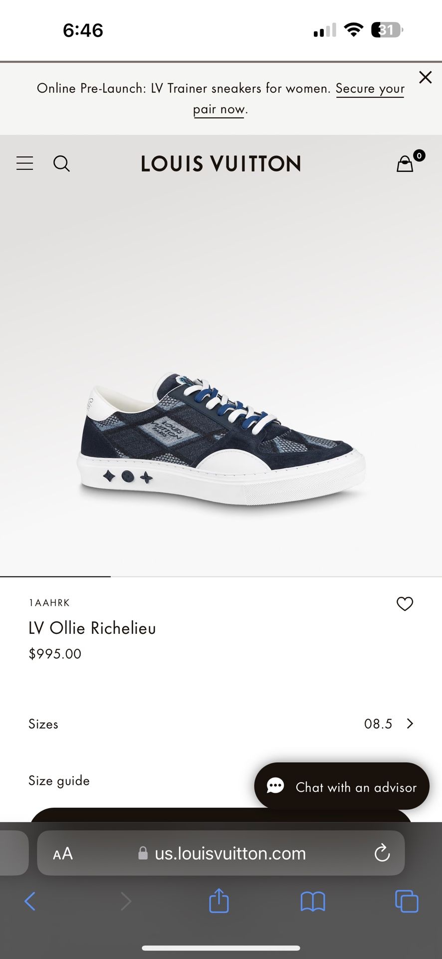 LV Ollie Richelieu - Men - Shoes