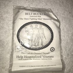 “The Three Fighting Men” Memorial. Crafted Belt Buckle Kit