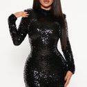 FASHION NOVA Sequin Mini Dress