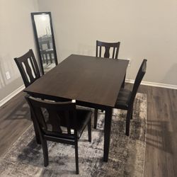 Dining Table and Chairs **LIKE NEW**