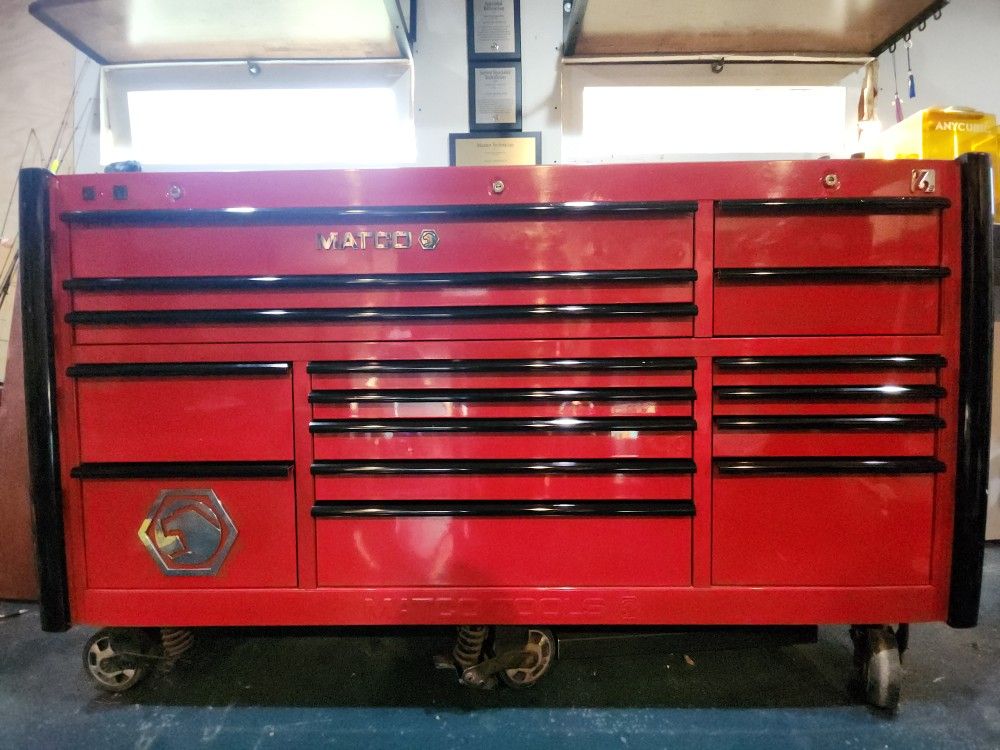 Matco 6s 3 Bay Tool Box With Power Drawer