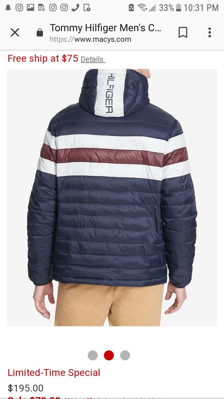 Tommy Hilfiger winter jacket
