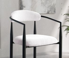 Sherpa fabric Bar Stools Set Of 2 brand new in box