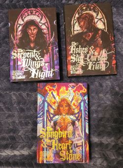 The Crowns of Nyaxia Acrylipics Special Edition 3 book bundle