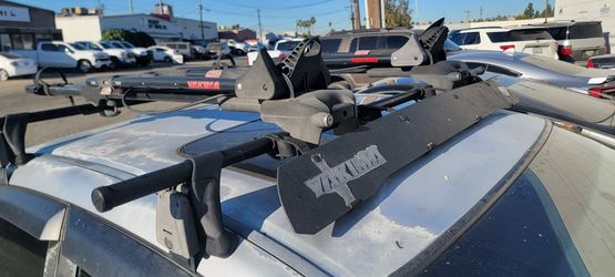 Yakima Roof Rack With Front Loader Bike Mount