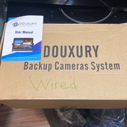DOUXURY WIRED BACKUP CAMERA SYSTEM 