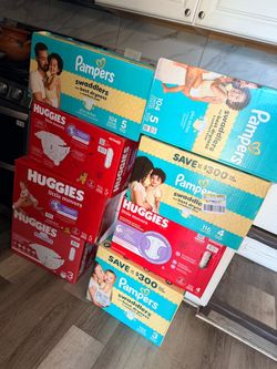 Pampers Swaddlers & Huggies Little Movers Diaper ***Trade for formula***