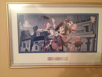 Disney/Pixon Professionally framed art
