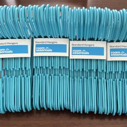 Blue Clothes Hangers 