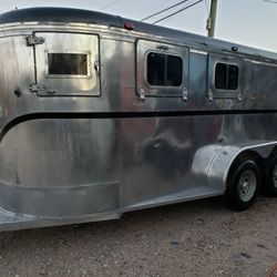 3-horse Slant Load Aluminum Trailer 