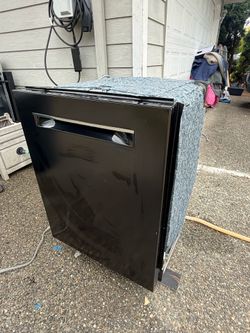 Bosch dishwasher black