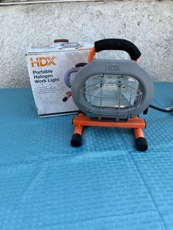 HDX Portable Halogen Work Light