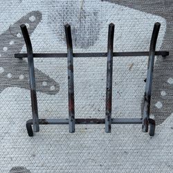 Fireplace Log Grate Heavy Duty Solid Steel Fire wood Burning Rack