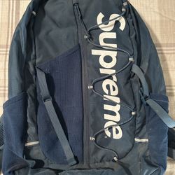 Teal Supreme backpack ‘SS17’