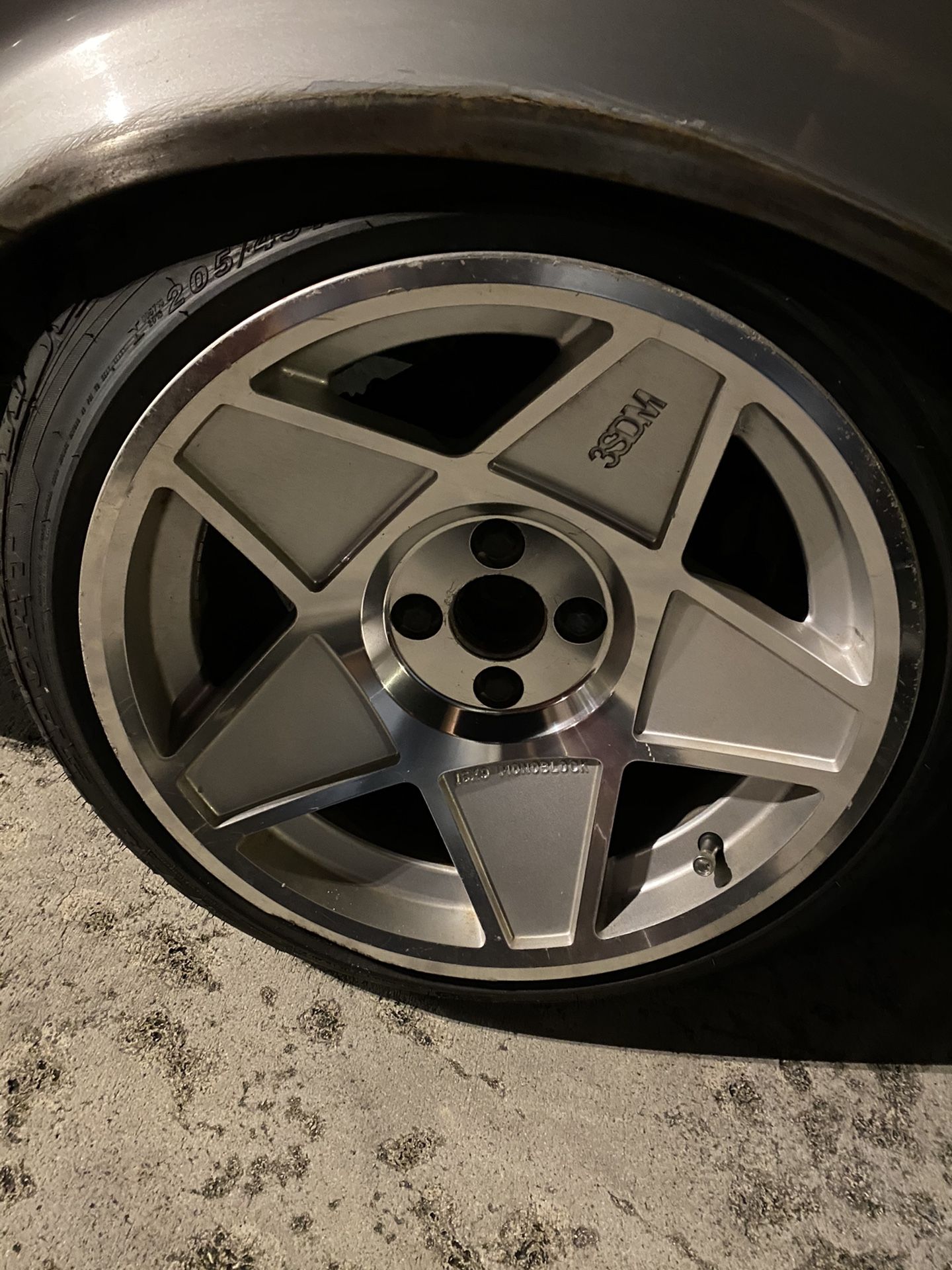 3SDM Rims w/ new tires 16x9 4x100
