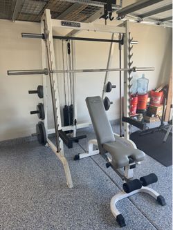 Parabody Power Rack Lat Row Machine only (no bar weights or bench)