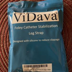 ViDava Foley Catheter Stabilization Leg Strap 3 Pack