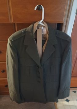 Green Military Uniform 