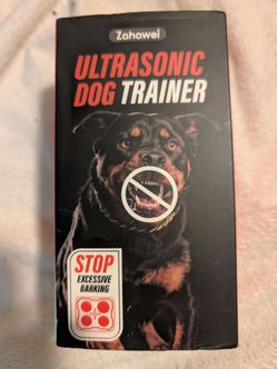 New Ultrasonic Dog Bark Trainer Device