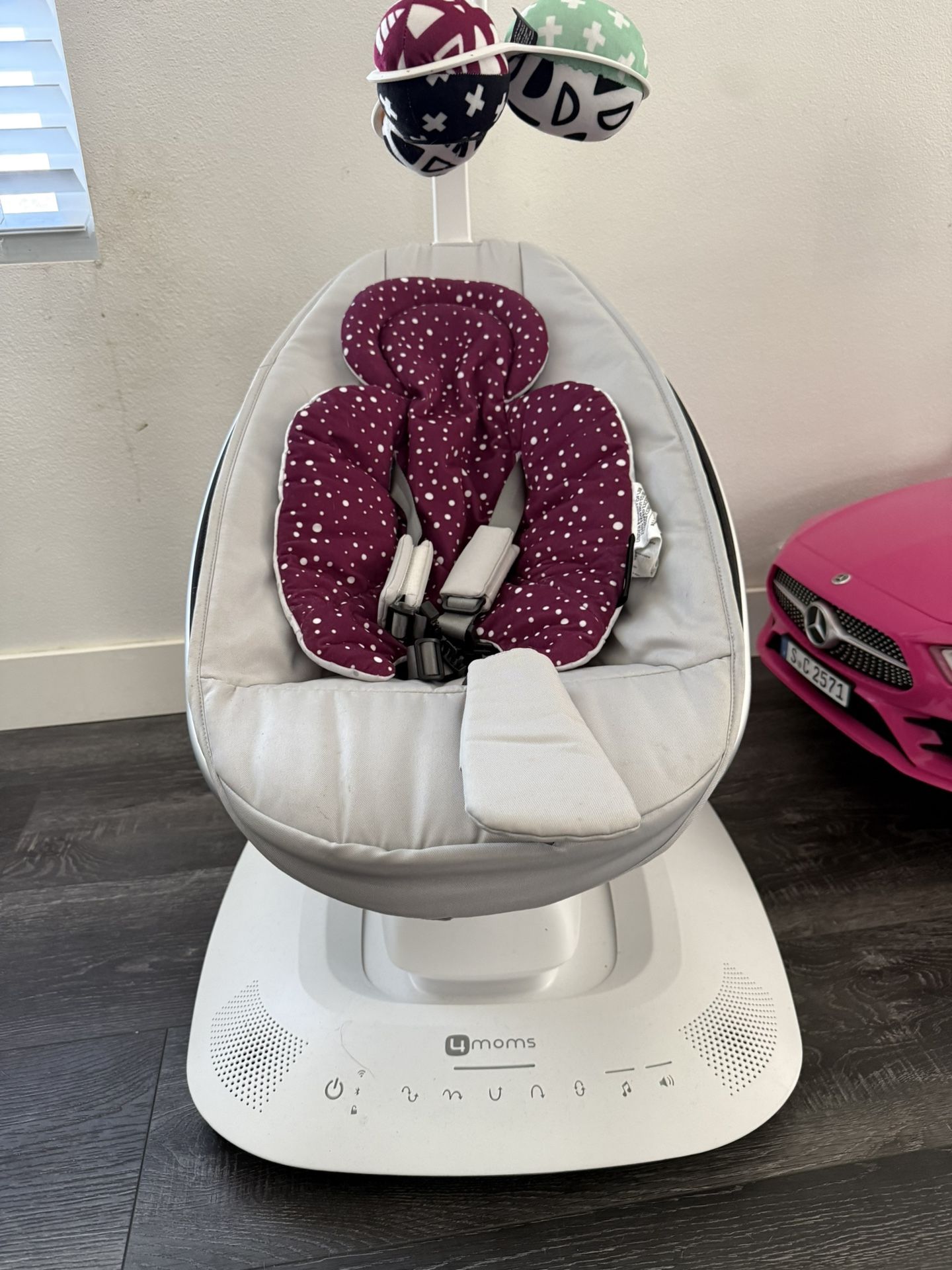 4moms Mamaroo Multi Motion Baby Swing Smart Connectivity 