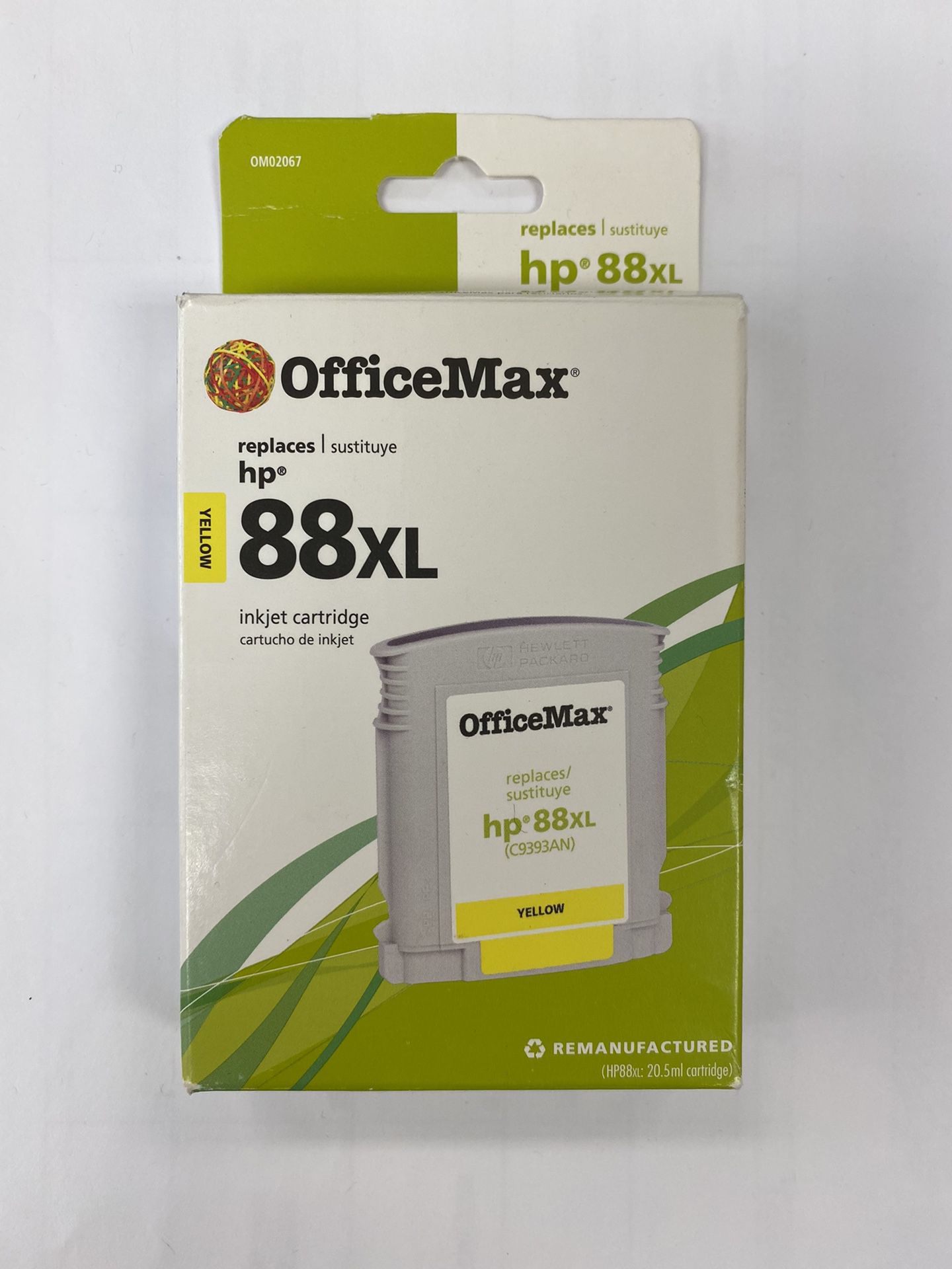 OfficeMax 88XL hp Yellow Ink Cartridge 