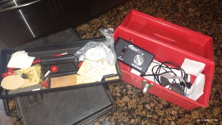 Colwood Super Pro II & Detailer Professional Wood Burning Pyrography Kit – Multiple Pens, Tips & Accessories