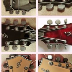 Guitar Belt Buckle Approximately 4" Sold Separately SHIPPING AVAILABLE