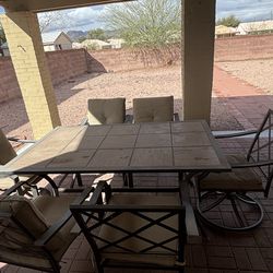Out door table furniture