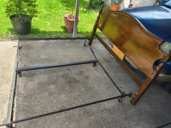 King size headboard & adjustable bed base
