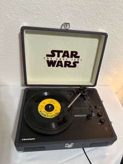 Crosley Star Wars The Last Jedi Suitcase Vinyl Record Player Turntable